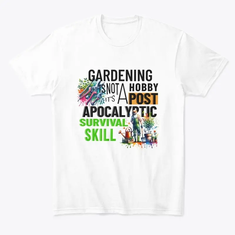 Apocalyptic Garden Die Cut Sticker