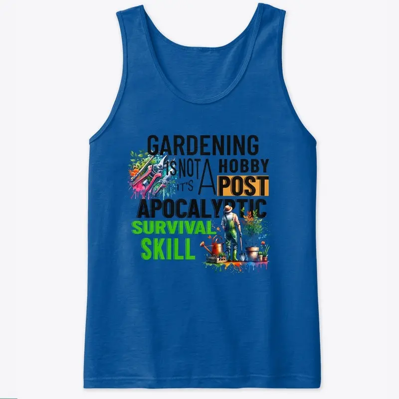 Apocalyptic Garden Skills Men's Tank Top